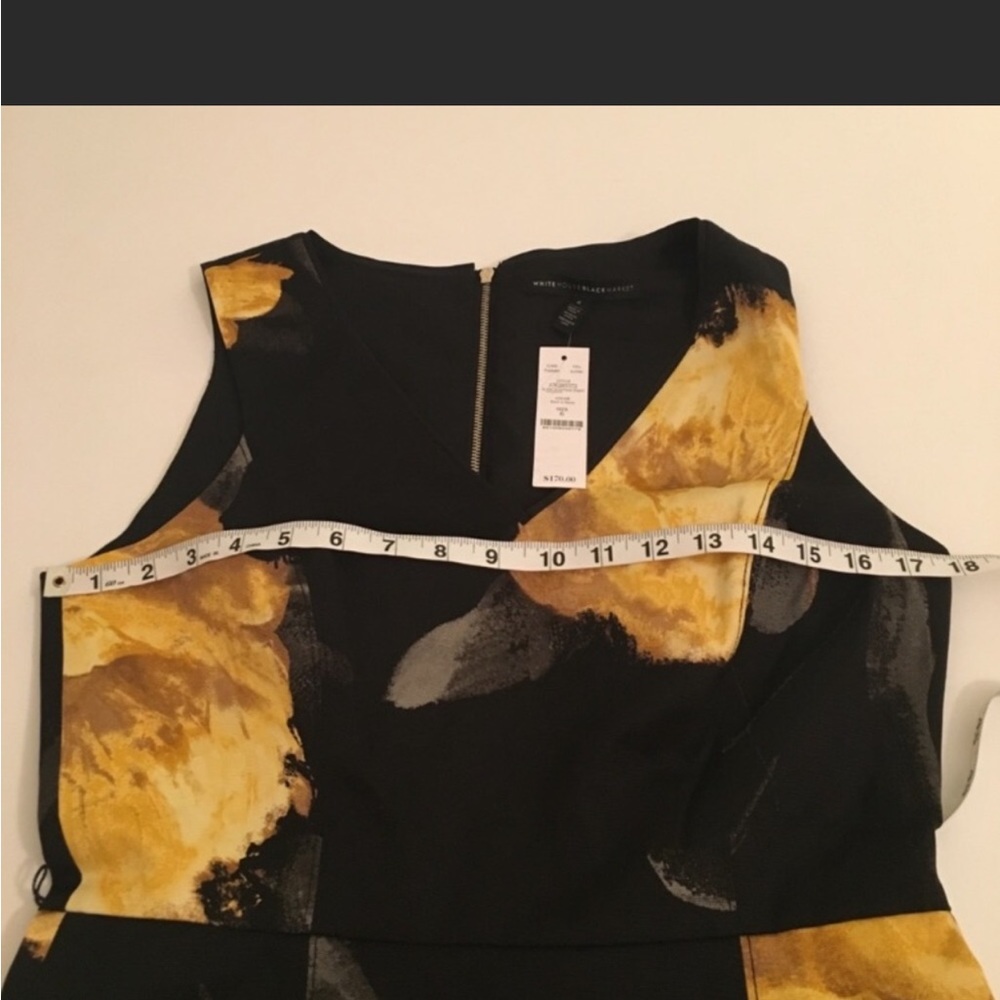 White House Black Market SL Dark Grand Floral Sheath Dress - Picture 2 of 7